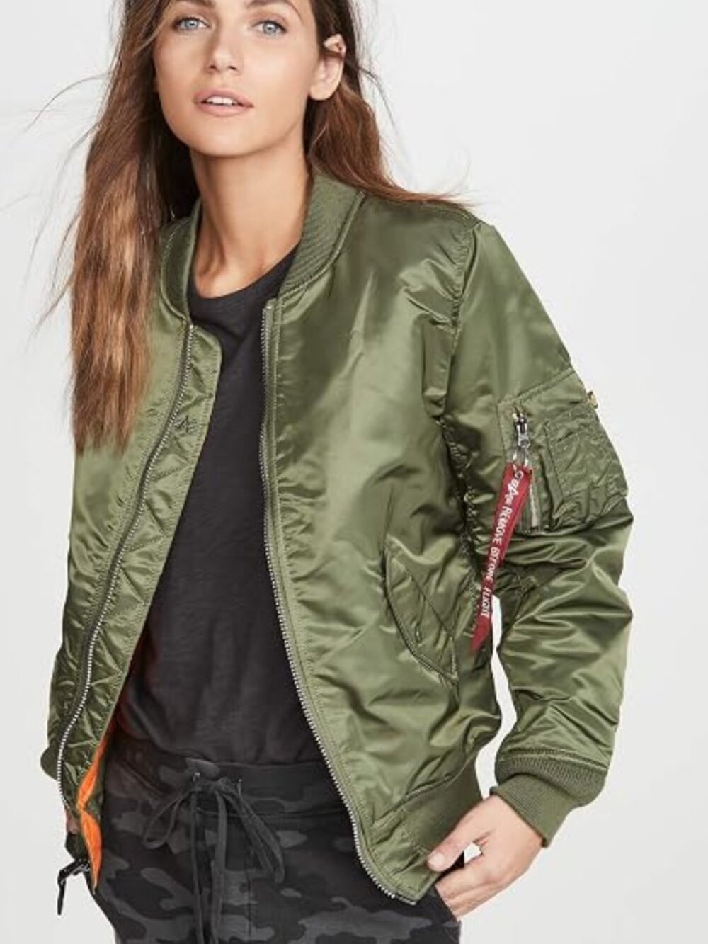 Alpha Industries Women's MA-1 Flight Jacket